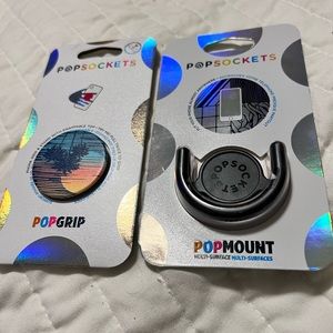 Pop sockets pop grip phone grip swappable top